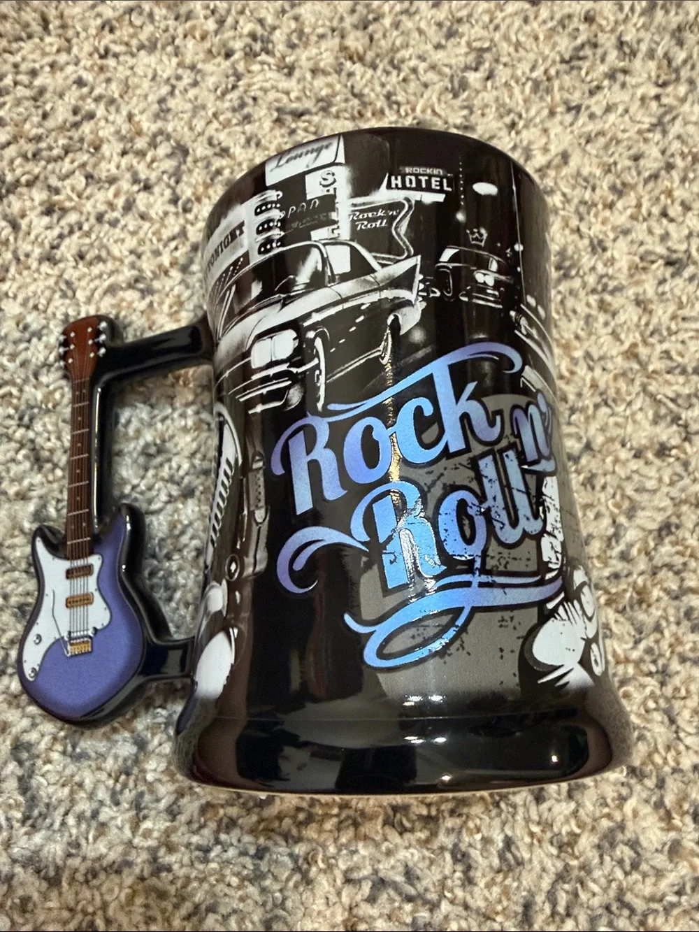 Hard Rock Cafe Hollywood Florida Guitar Mug